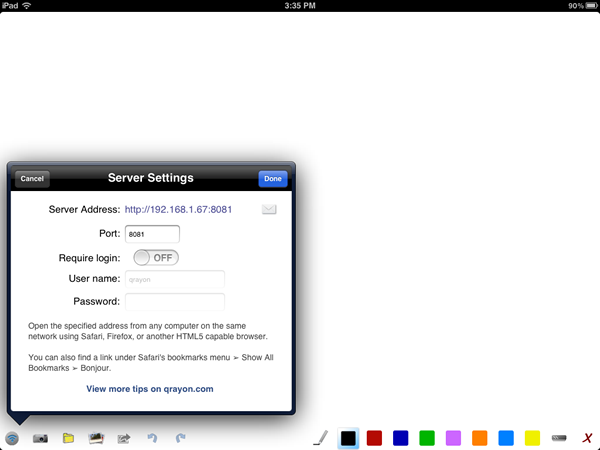 Air Sketch Setup airSketch IP Using The iPad as a Recordable, Wireless Whiteboard